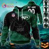 NFL Philadelphia Eagles Custom Your Name & Number Halloween Style 3D Hoodie