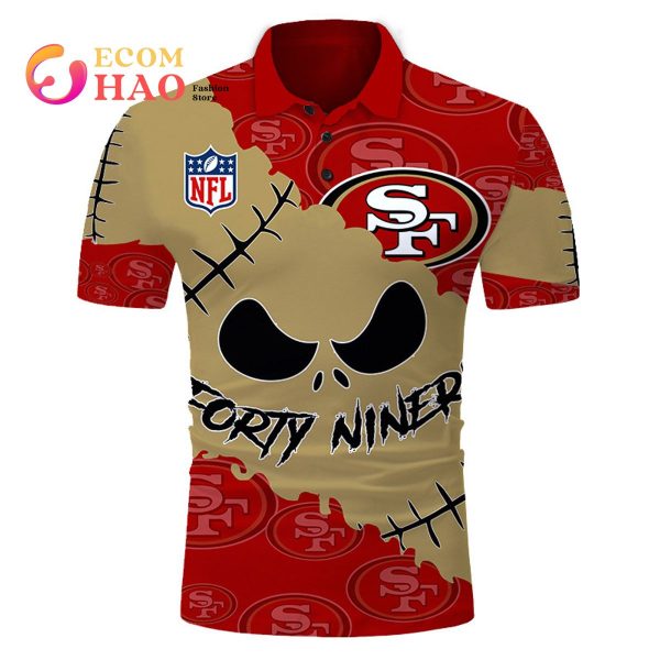 NFL San Francisco 49ers Custom Your Name & Number Halloween Style 3D Hoodie