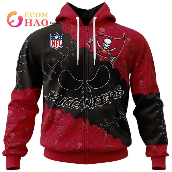 NFL Tampa Bay Buccaneers Custom Your Name & Number Halloween Style 3D Hoodie
