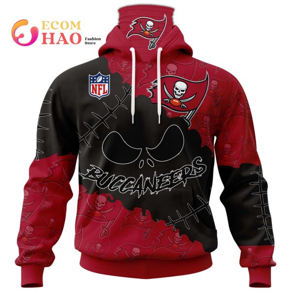 NFL Tampa Bay Buccaneers Custom Your Name & Number Halloween Style 3D Hoodie