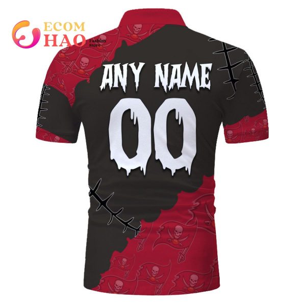 NFL Tampa Bay Buccaneers Custom Your Name & Number Halloween Style 3D Hoodie
