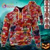 NHL Minnesota Wild Halloween Jersey Mickey with Friends 3D Hoodie