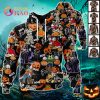 NFL Giants Halloween Jersey Mickey With Friends Style 3D Hoodie NFL Giants Halloween Jersey Mickey With Friends Style 3D Hoodie
