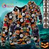 NFL Seahawks Halloween Jersey Mickey With Friends Style 3D Hoodie