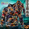 NFL Steelers Halloween Jersey Mickey With Friends Style 3D Hoodie