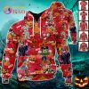 NHL Philadelphia Flyers Halloween Jersey Mickey with Friends 3D Hoodie