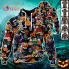 NHL San Jose Sharks Halloween Jersey Mickey with Friends 3D Hoodie
