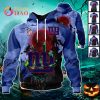 NFL Jaguars Halloween Jersey Gifts For Fan 3D Hoodie NFL Jaguars Halloween Jersey Gifts For Fan 3D Hoodie