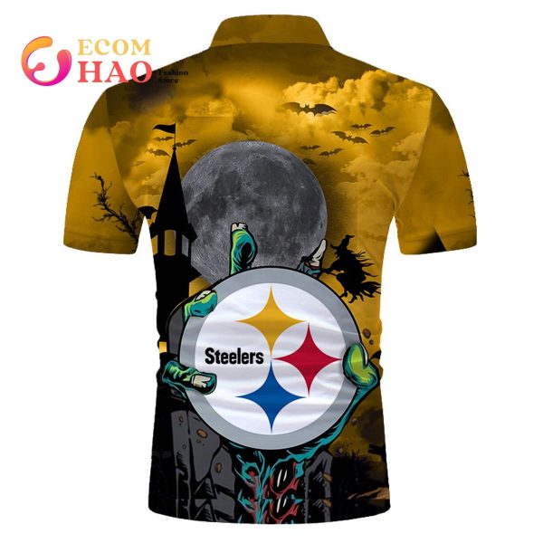 Pittsburgh Steelers Hoodie 3D Halloween Horror Night Gift For Fans -  Reallgraphics