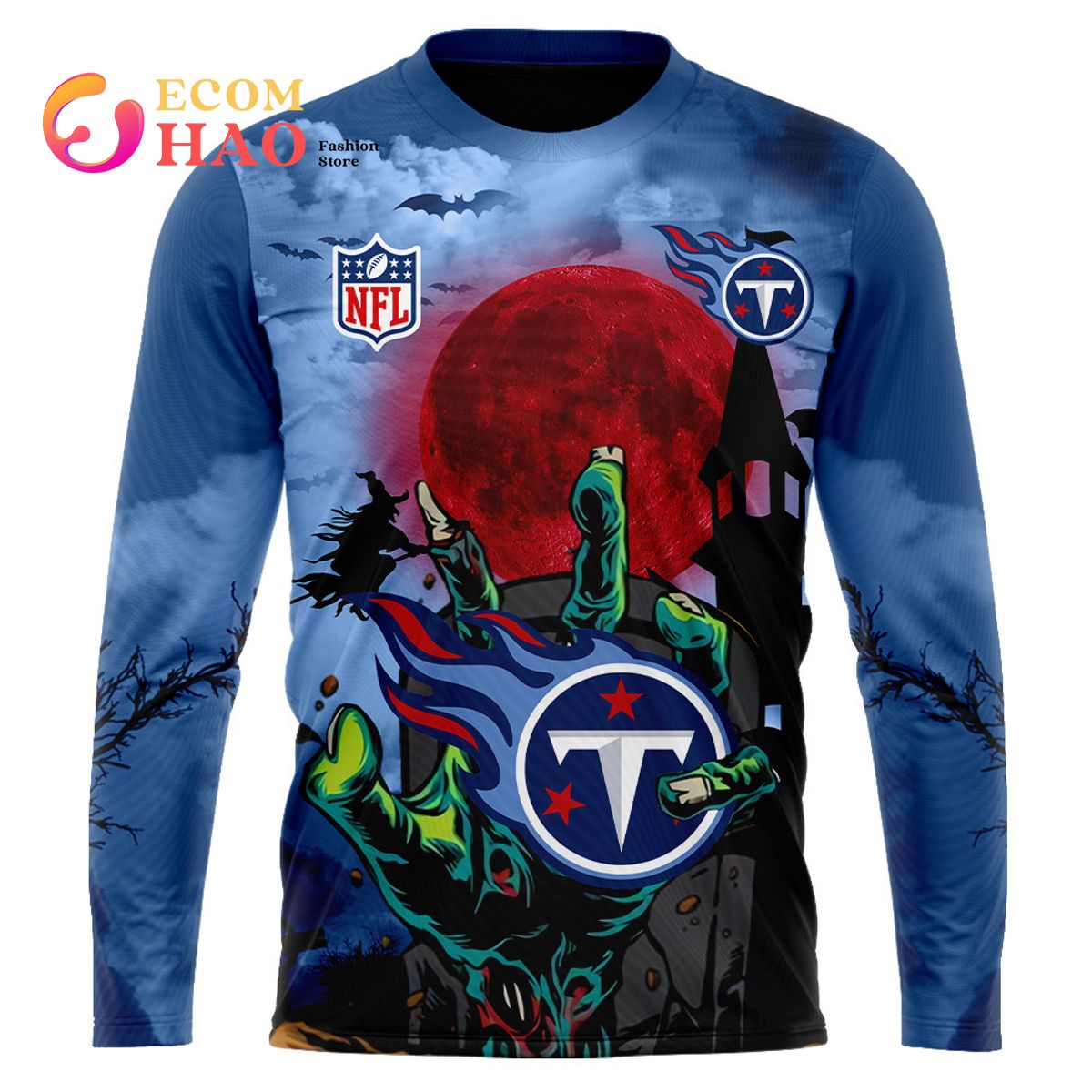 Tennessee Titans NFL Special Halloween Concepts Kits Hoodie T