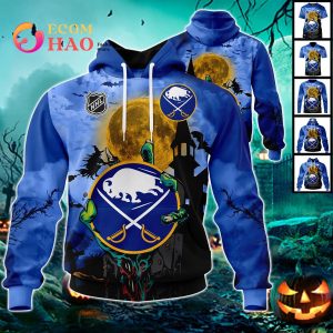 NHL Buffalo Sabres Halloween Jersey Gifts For Fan 3D Hoodie