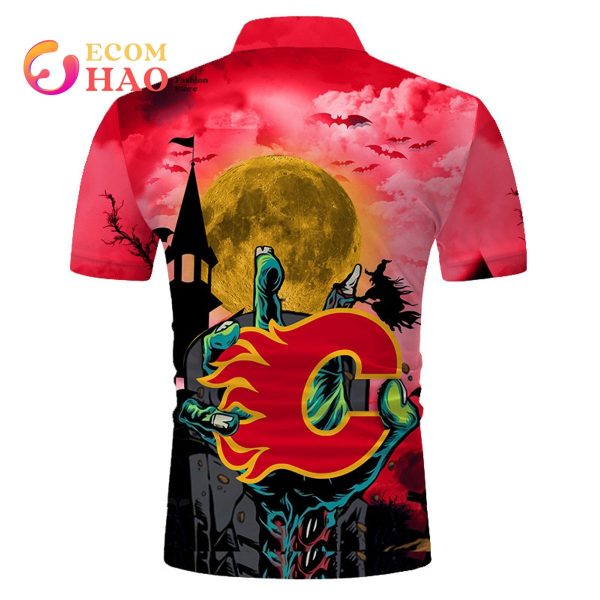 NHL Flames Halloween Jersey Gifts For Fan 3D Hoodie