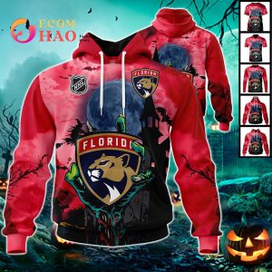 NHL Florida Panthers Halloween Jersey Gifts For Fan 3D Hoodie