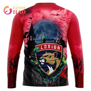 NHL Florida Panthers Halloween Jersey Gifts For Fan 3D Hoodie