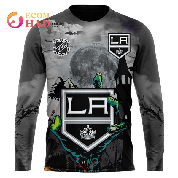 NHL LA Kings Halloween Jersey Gifts For Fan 3D Hoodie