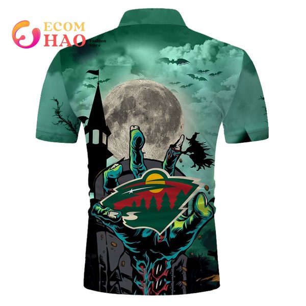 NHL Minnesota Wild Halloween Jersey Gifts For Fan 3D Hoodie