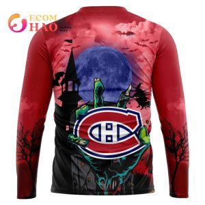 NHL Montreal Canadiens Halloween Jersey Gifts For Fan 3D Hoodie