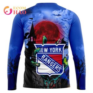 NHL New York Rangers Halloween Jersey Gifts For Fan 3D Hoodie