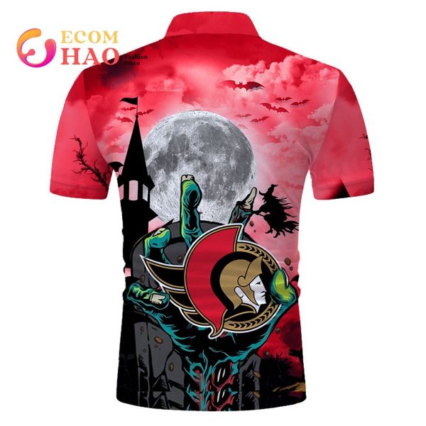 NHL Ottawa Senators Halloween Jersey Gifts For Fan 3D Hoodie