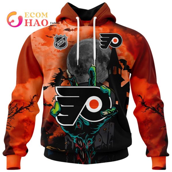 NHL Philadelphia Flyers Halloween Jersey Gifts For Fan 3D Hoodie