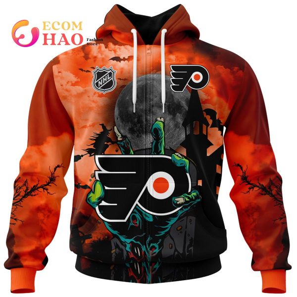 NHL Philadelphia Flyers Halloween Jersey Gifts For Fan 3D Hoodie