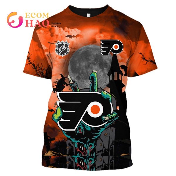NHL Philadelphia Flyers Halloween Jersey Gifts For Fan 3D Hoodie