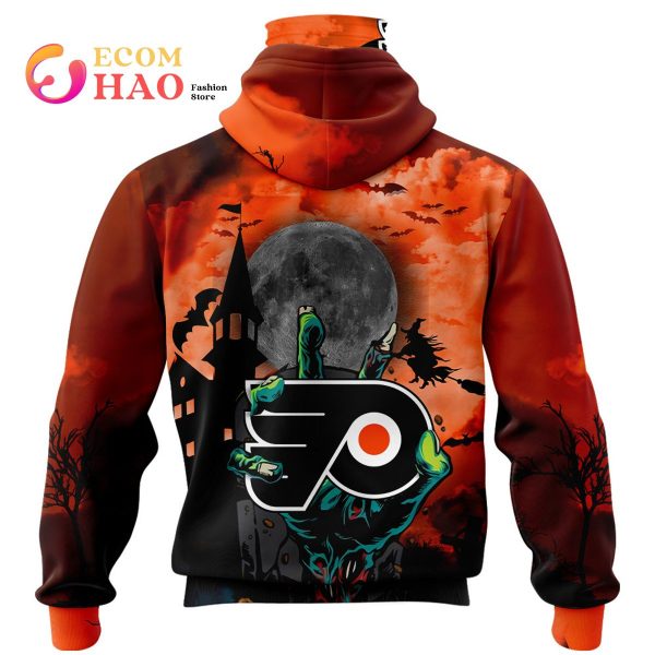NHL Philadelphia Flyers Halloween Jersey Gifts For Fan 3D Hoodie