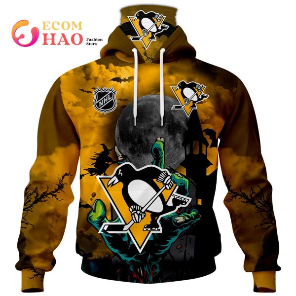 NHL Pittsburgh Penguins Halloween Jersey Gifts For Fan 3D Hoodie