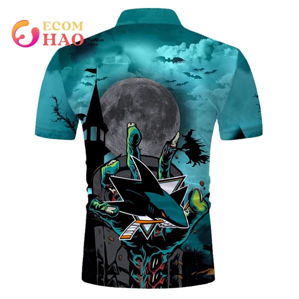 NHL San Jose Sharks Halloween Jersey Gifts For Fan 3D Hoodie