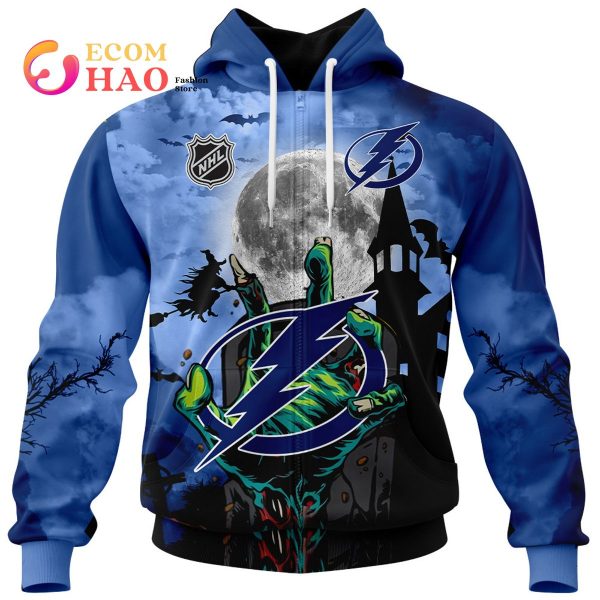 NHL Tampa Bay Lightning Halloween Jersey Gifts For Fan 3D Hoodie