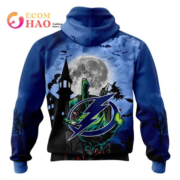 NHL Tampa Bay Lightning Halloween Jersey Gifts For Fan 3D Hoodie