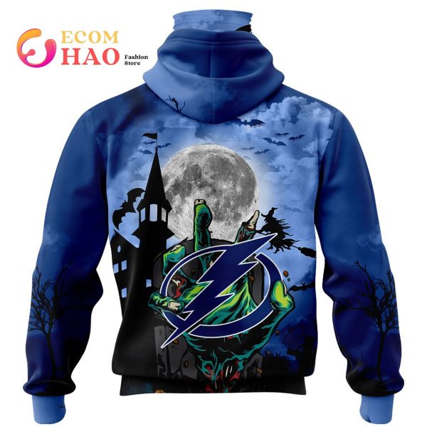NHL Tampa Bay Lightning Halloween Jersey Gifts For Fan 3D Hoodie