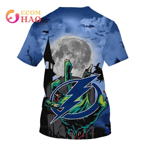 NHL Tampa Bay Lightning Halloween Jersey Gifts For Fan 3D Hoodie