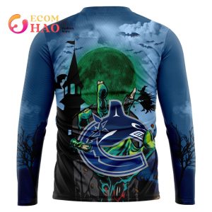 NHL Vancouver Canucks Halloween Jersey Gifts For Fan 3D Hoodie
