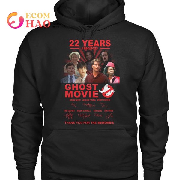22 Years 1990 – 2022 Ghost Movie Thank You For The Memories T-Shirt