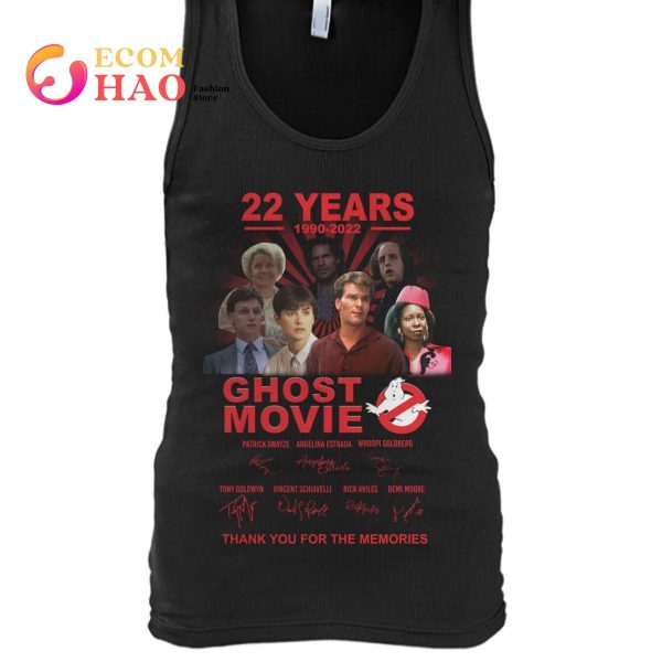 22 Years 1990 – 2022 Ghost Movie Thank You For The Memories T-Shirt