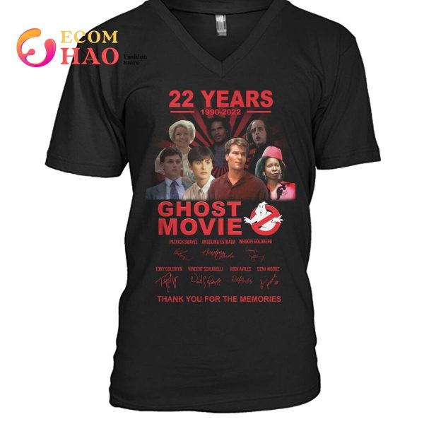 22 Years 1990 – 2022 Ghost Movie Thank You For The Memories T-Shirt