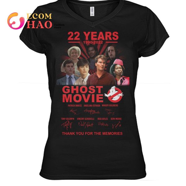 22 Years 1990 – 2022 Ghost Movie Thank You For The Memories T-Shirt