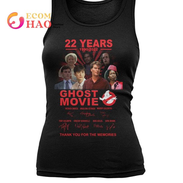 22 Years 1990 – 2022 Ghost Movie Thank You For The Memories T-Shirt