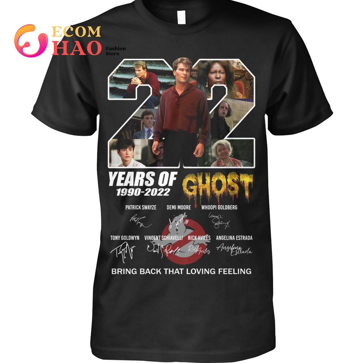 22 Years Of Ghost 1990 – 2022 Bring Back That Loving Feeling T-Shirt