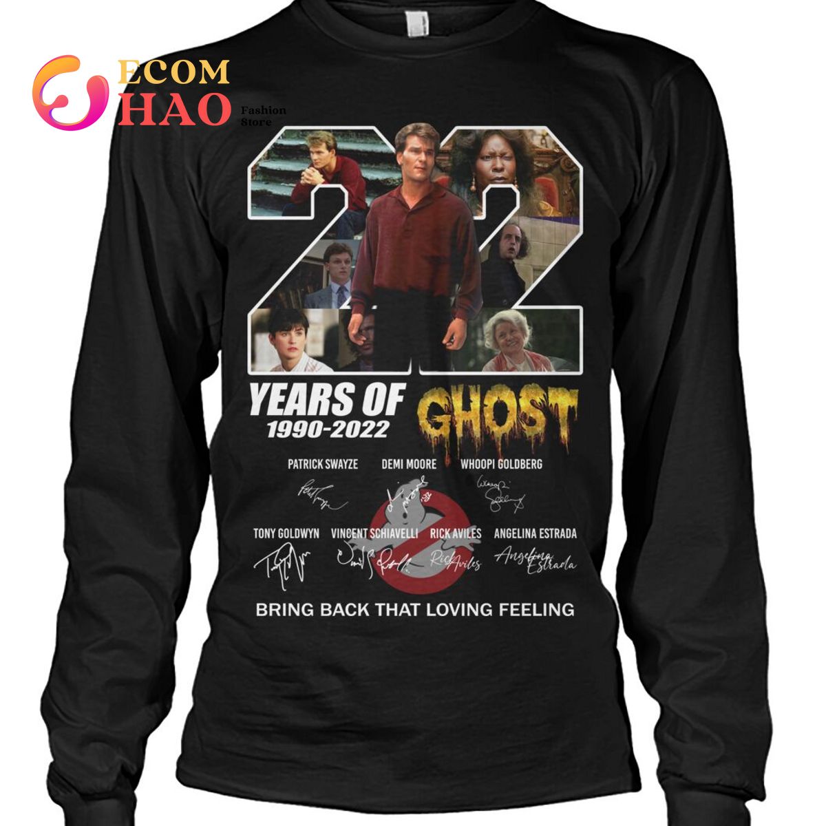 22 Years Of Ghost 1990 – 2022 Bring Back That Loving Feeling T-Shirt