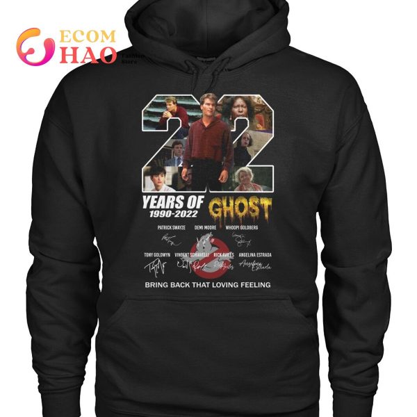 22 Years Of Ghost 1990 – 2022 Bring Back That Loving Feeling T-Shirt