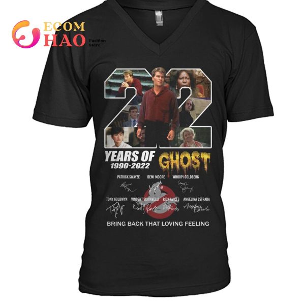 22 Years Of Ghost 1990 – 2022 Bring Back That Loving Feeling T-Shirt