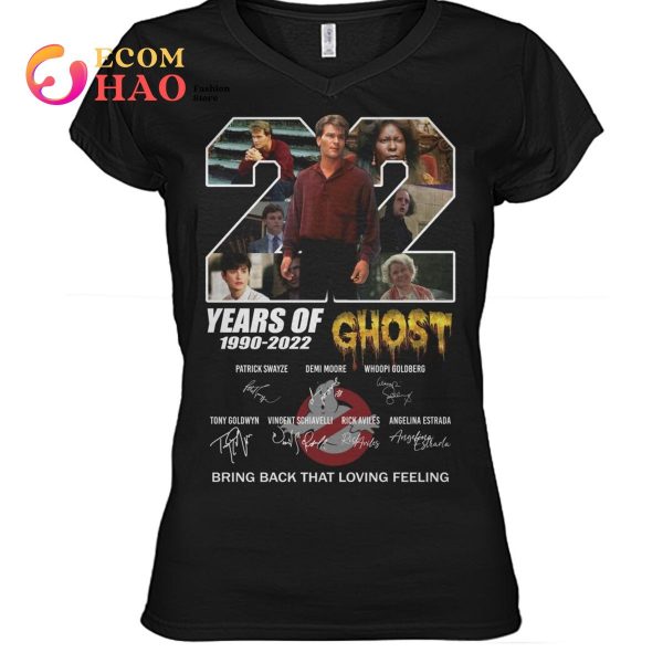 22 Years Of Ghost 1990 – 2022 Bring Back That Loving Feeling T-Shirt