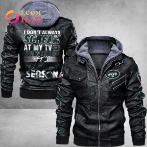 NFL New York Jets Leather Jacket