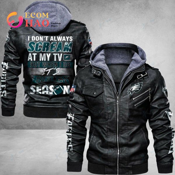 NFL Philadelphia Eagles Leather Jacket