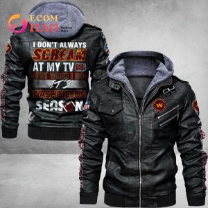 NFL Washington Football Team Leather Jacket