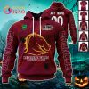 NRL Canberra Raiders Halloween Jersey All Over Print 3D Hoodie
