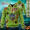NRL Brisbane Broncos Halloween Jersey All Over Print 3D Hoodie