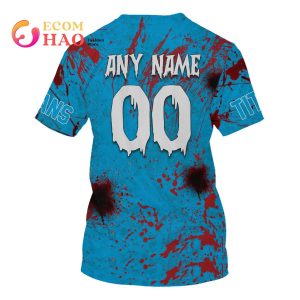 NRL Gold Coast Titans Halloween Jersey All Over Print 3D Hoodie